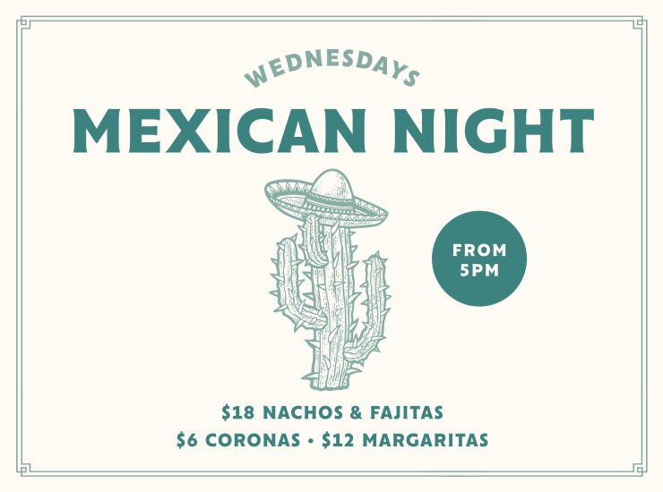 Wednesday: Mexican Night